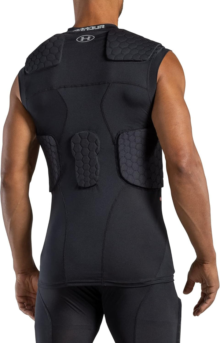Under Armour Unisex Ua20400 Gameday Armour Pro 5-Pad Top, Bk