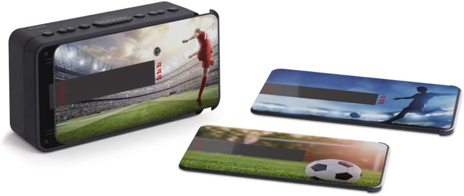 Bigben Radiowecker Kids RR16 Soccer inkl. 3 Frontblenden AU385298