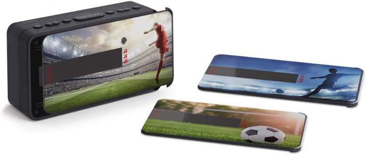 Bigben Radiowecker Kids RR16 Soccer inkl. 3 Frontblenden AU385298