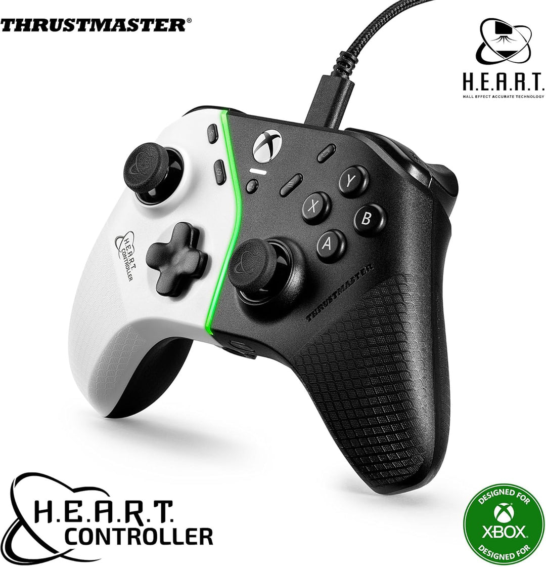 Thrustmaster HEART CONTROLLER, Hall-Effekt-Gamepad mit H.E.A.R.T.-Anti-Drift-Technologie für Xbox Se