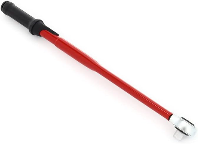GEDORE red Drehmomentschlüssel für Links- und Rechtsgewinde, 3/4 Zoll, 80-400 Nm, Stahlrohr, Rot/Sch