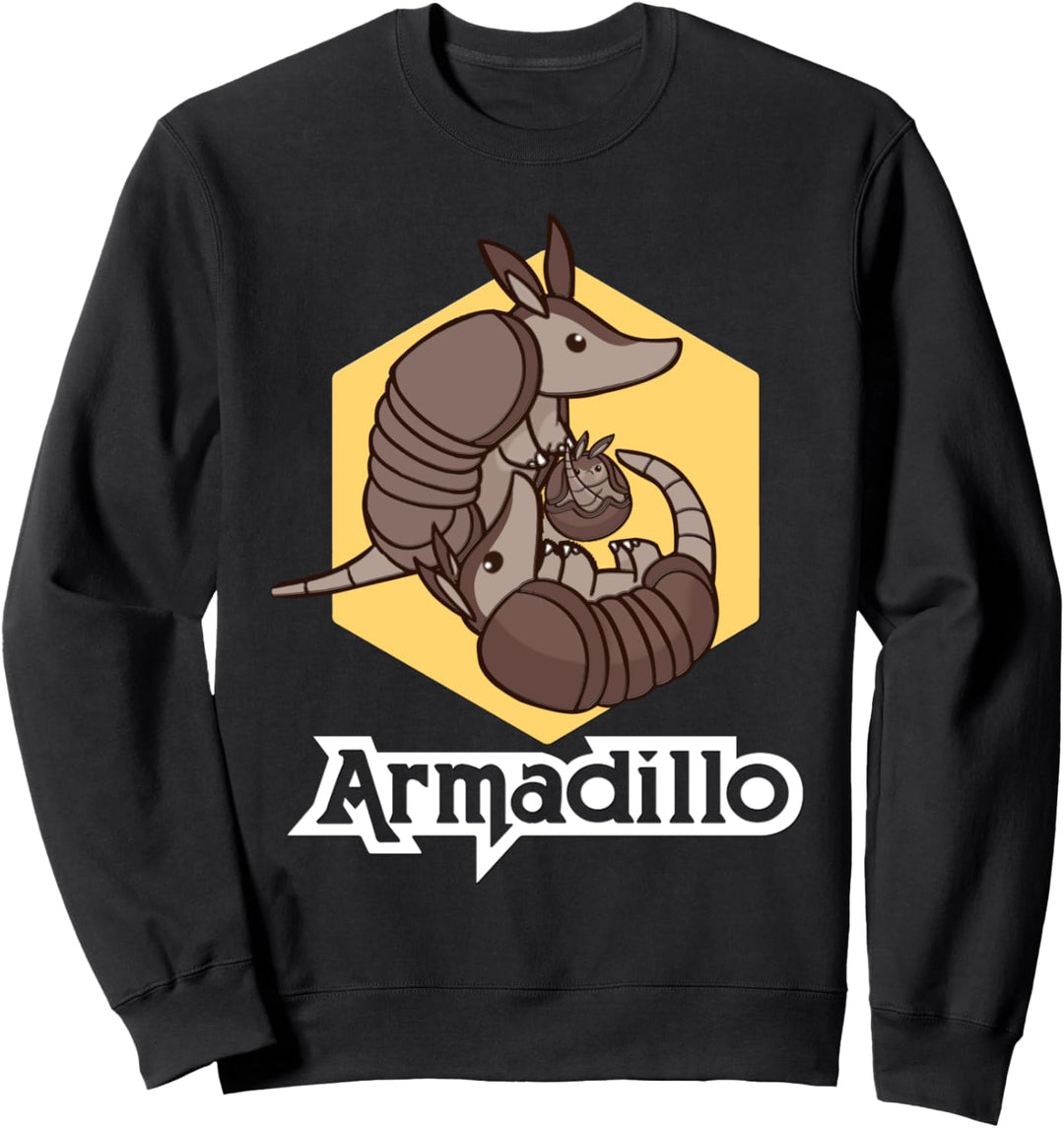 Gürteltier Design Sweatshirt