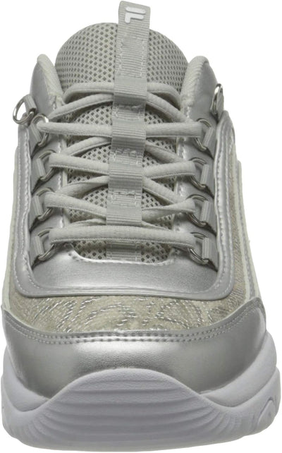 FILA Damen Strada F Wmn Sneaker 38 EU Silber, 38 EU Silber