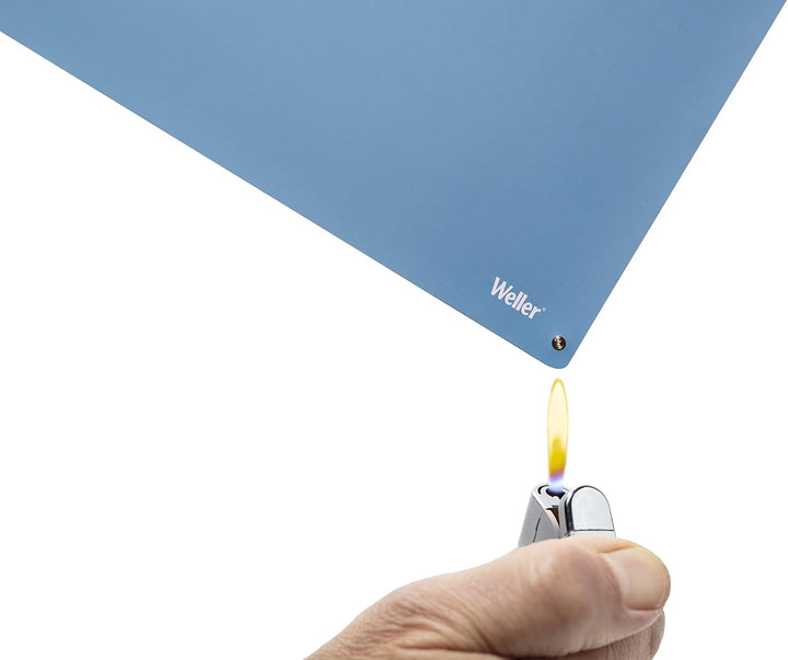 Weller T0051403499 Antistatic ESD Premium Table Soldering Mat, Blue Soldering Mat, Blue Soldering Ma