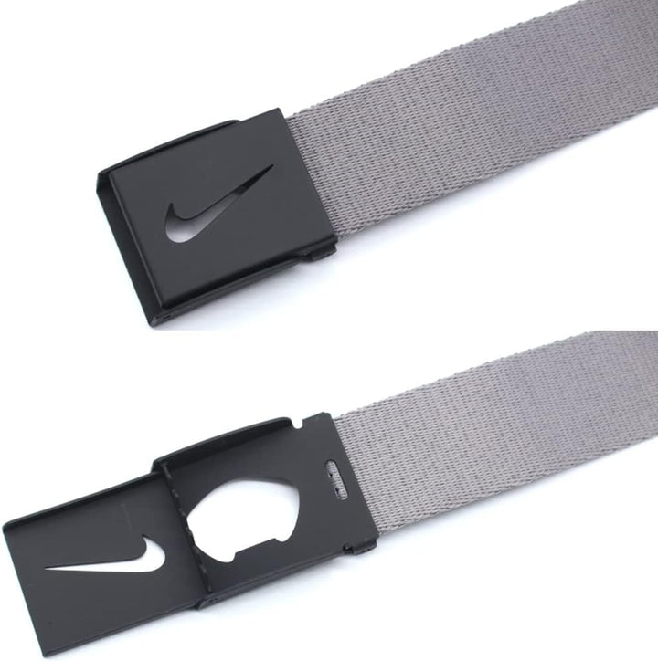 Nike Herren 3 Pack Web Belt Gürtel Einheitsgrösse Grau, Einheitsgröße Grau
