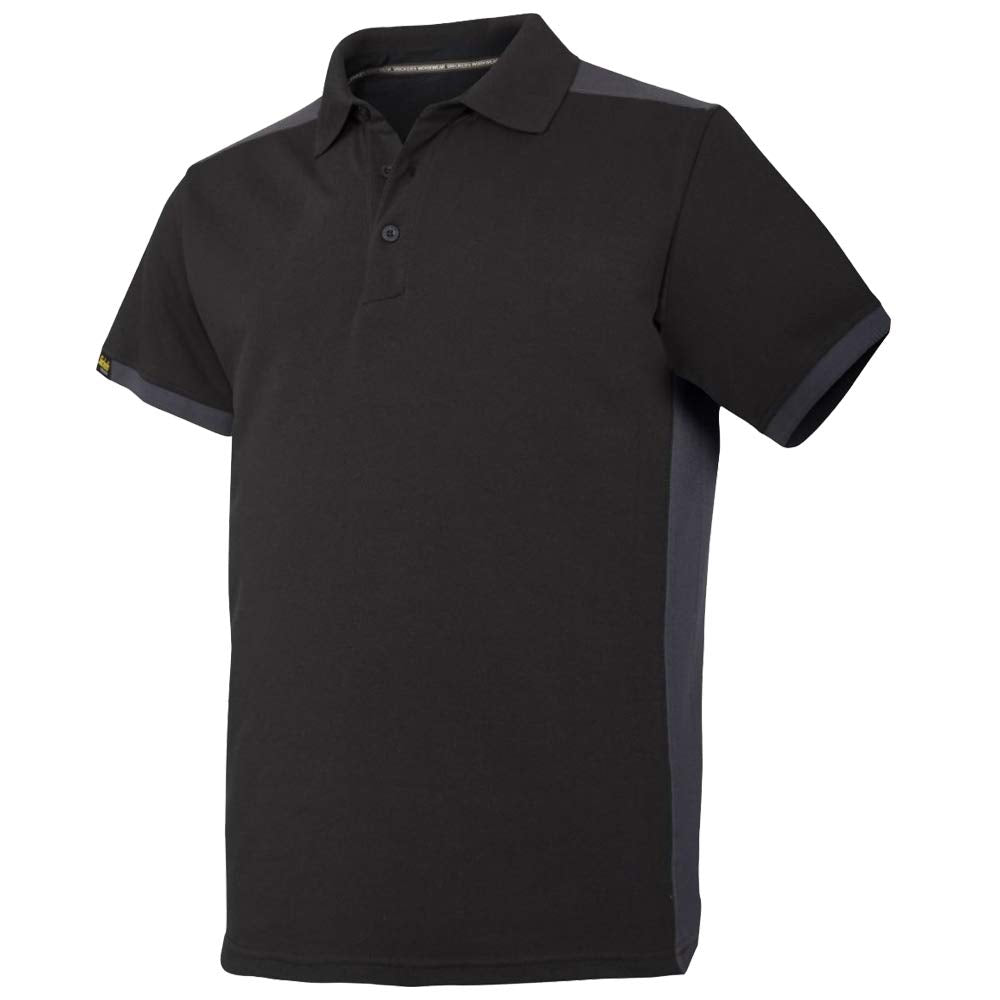 Snickers Workwear Allroundwork Poloshirt L Schwarz, L Schwarz