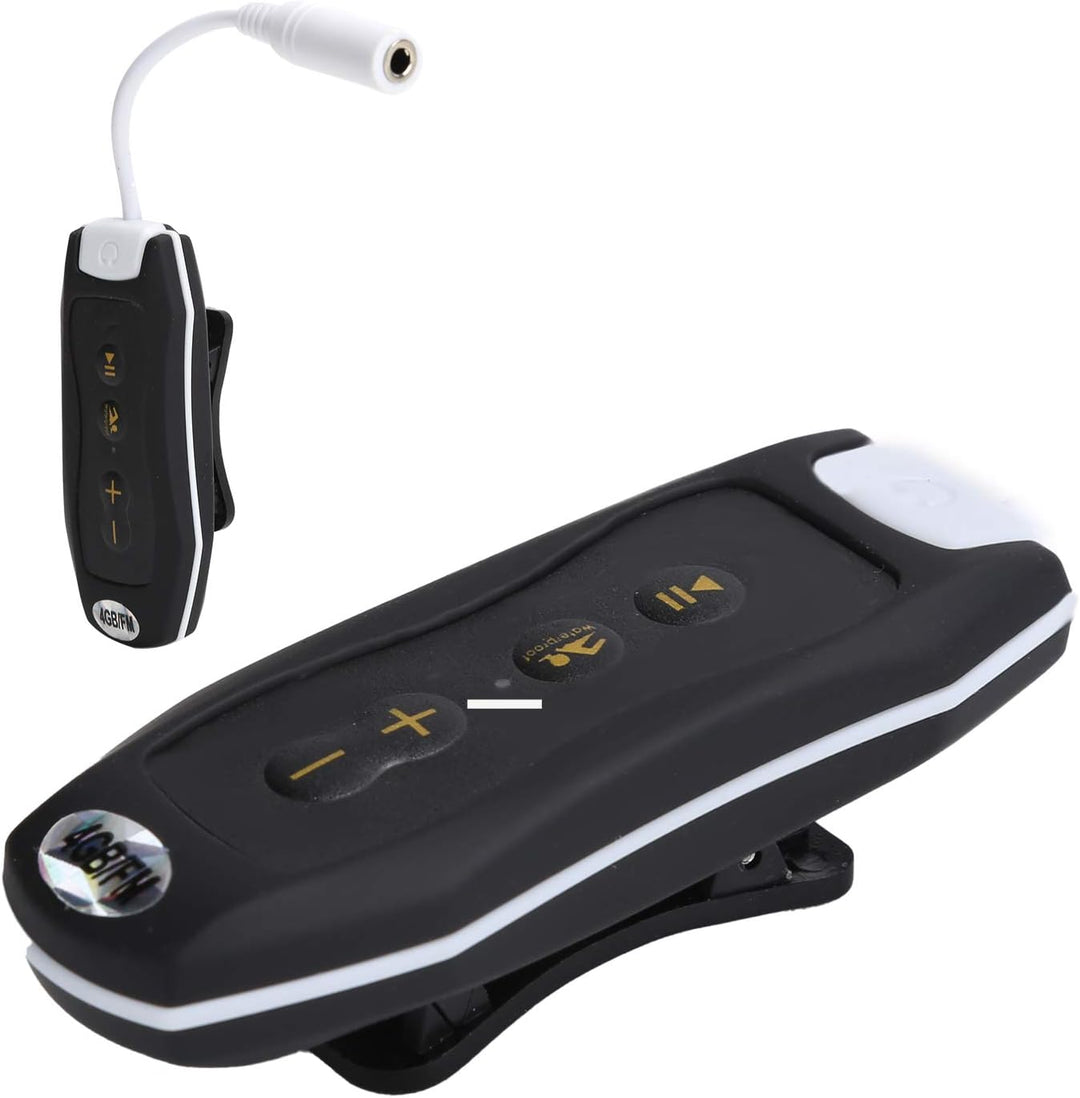 PUSOKEI IPX8 Wasserdichter MP3-Player, Tragbarer Musik-Player, 10 M wasserdichte Tiefe, 4 GB Musik-P