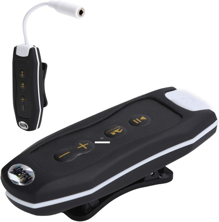 PUSOKEI IPX8 Wasserdichter MP3-Player, Tragbarer Musik-Player, 10 M wasserdichte Tiefe, 4 GB Musik-P