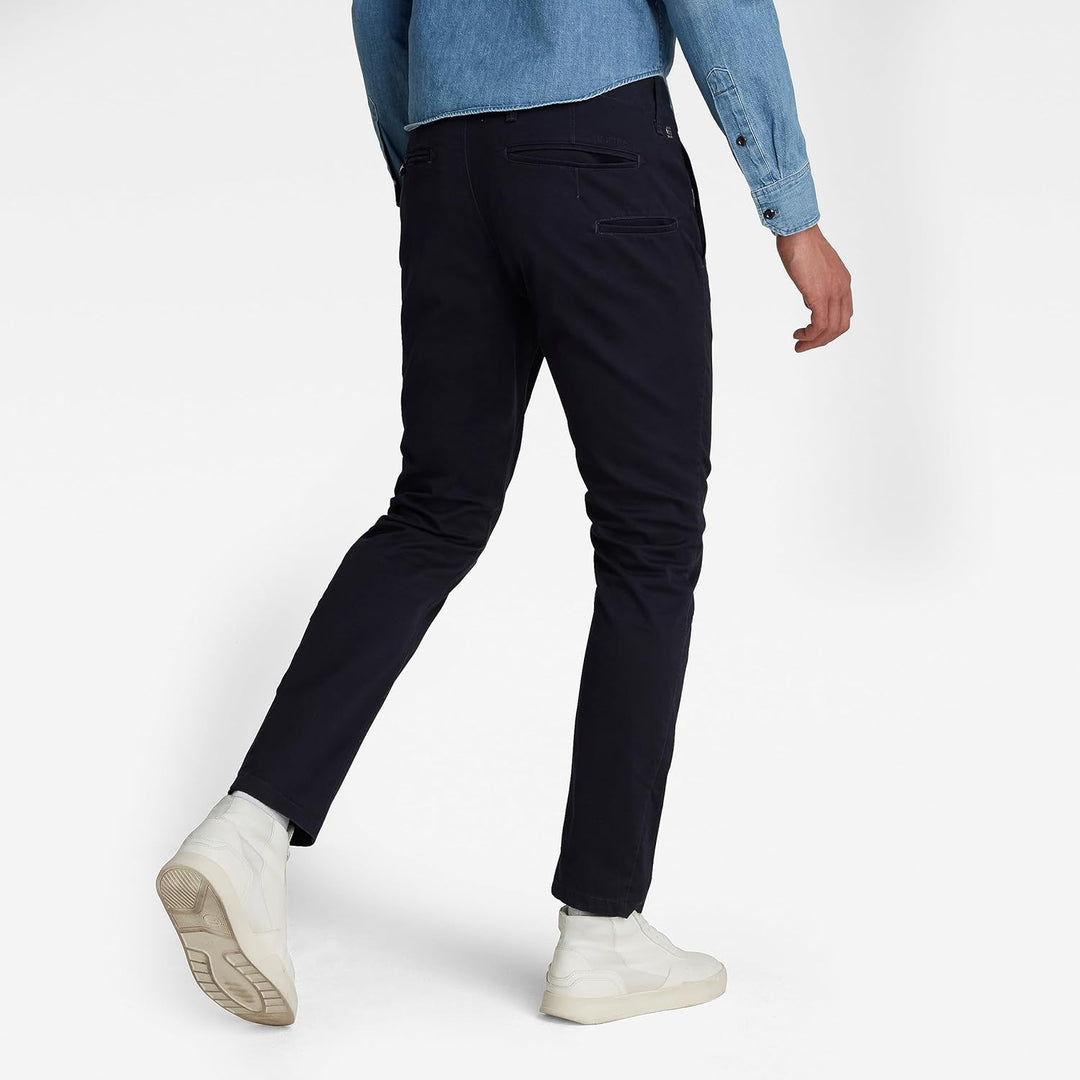 G-STAR RAW Herren Vetar Slim Chino 26W / 30L Blau (Mazarine Blue D14027-c072-4213), 26W / 30L Blau (