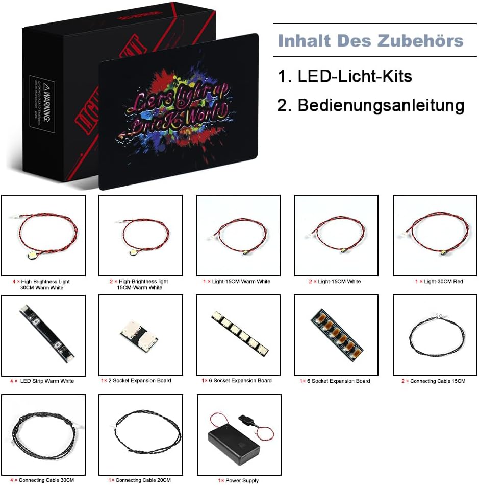 Led Licht Set für Lego 76423 Hogwarts Express Train Set with Hogsmeade Station (Kein Lego), Dekorati