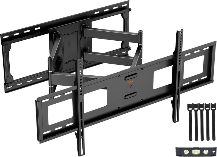 TV Wandhalterung für 42-90 Zoll bis zu 60kg WHYFONE Wandhalterung Fernseher Schwenkbar TV Halterung