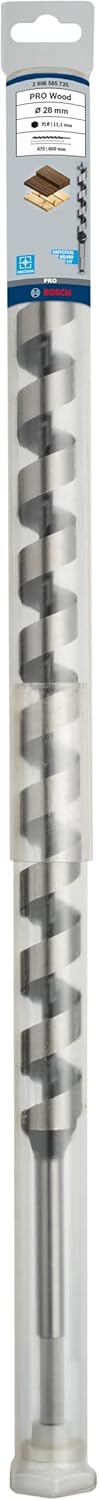 Bosch Professional Holzschlangenbohrer mit 1/4"-Sechskantschaft (Ø 28 mm) Durchmesser: 28/Gesamtläng