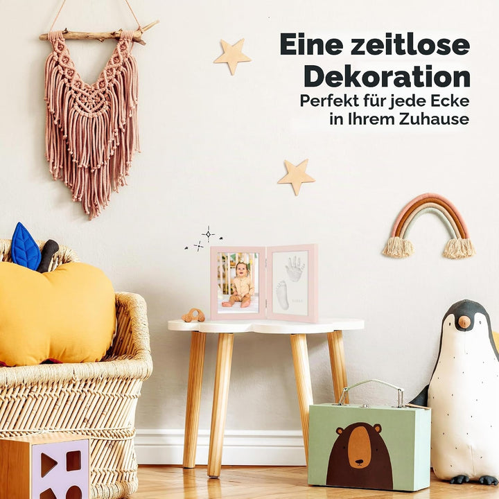 KeaBabies Baby Handabdruck und Fussabdruck Set - Geschenke für Mädchen, Jungen - Personalisierte Fus