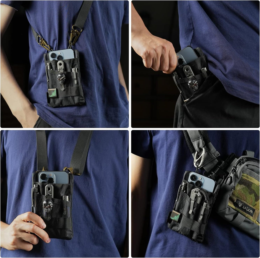VIPERADE VE1 X-Pac EDC Werkzeugtasche Organizer EDC Pouch Klein EDC Taschen Pocket Organizer Nylon M