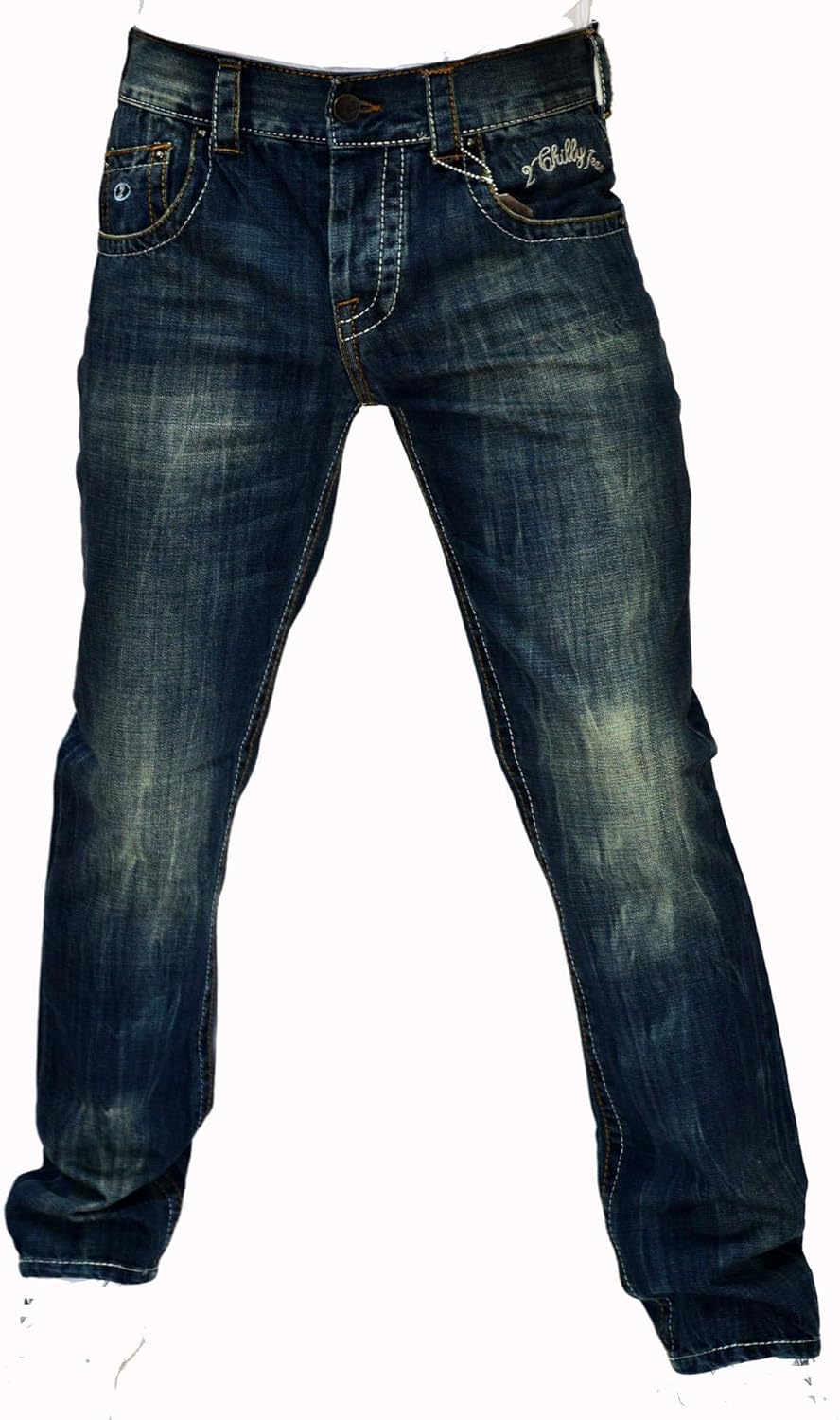 Jeans Kitesurf Regular Straight Cut Jeans Oversize Übergrösse Gr. W40-W48 L30-L36 40W / 36L, 40W / 3