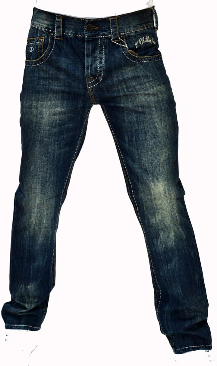 Jeans Kitesurf Regular Straight Cut Jeans Oversize Übergrösse Gr. W40-W48 L30-L36 40W / 36L, 40W / 3