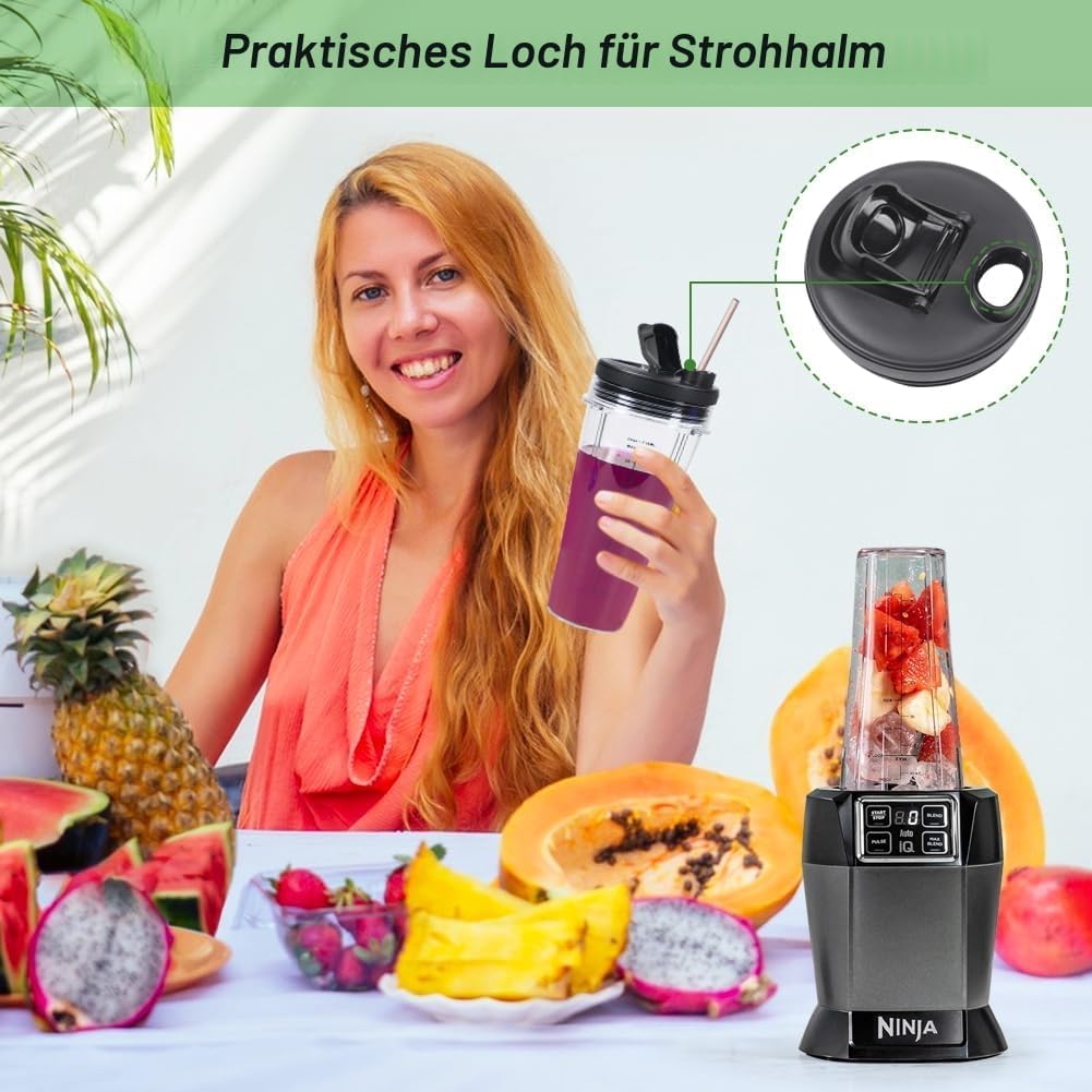 GINOYA Mixer Ersatzteile für Ninja Küchenmaschine & Mixer CB350EU BN800EU BN750EU BN650EU BN495EU CB