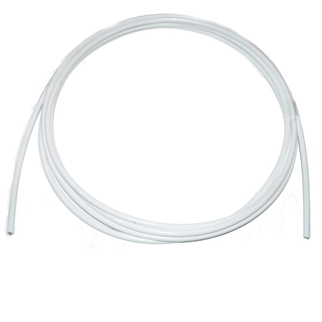 Drahtseil 7mm 10 Meter A4 Edelstahl PVC ummantelt 5,0/7,0 mm, weiss A4 NIRO, Nirosta 10m Durchmesser