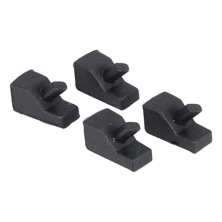 easyPART Kompatibel/Ersatz für Bauknecht 484000000840 Gummifuss Set Whirlpool für Gasmuldengitter To