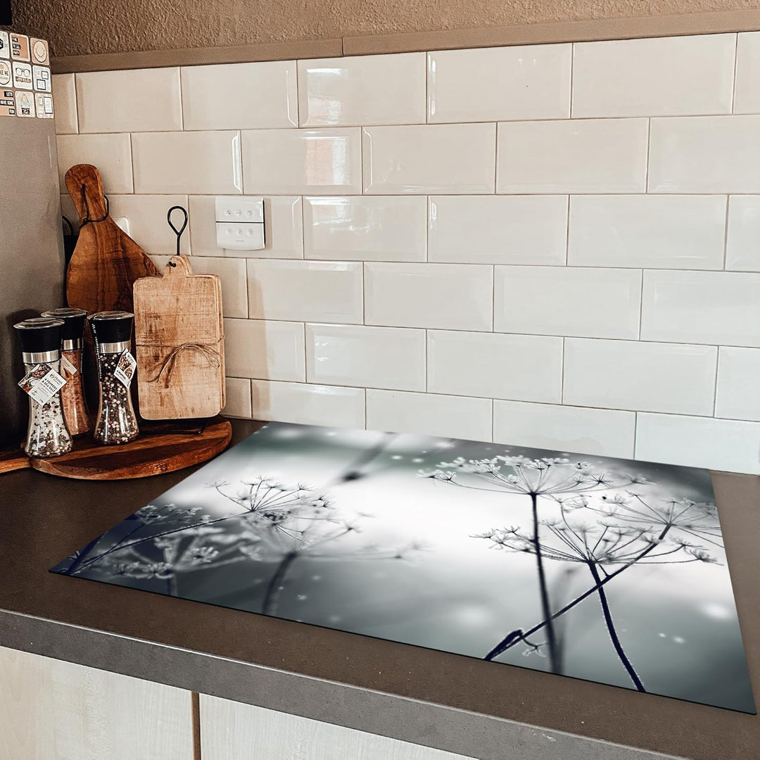 KitchenYeah© Herdabdeckplatte Einteilig Herdabdeckung Abdeckplatte für Ceranfeld Abdeckung Induktion