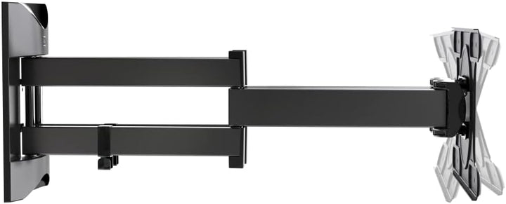 Meliconi Space System DUALMOTION OLED TV-Wandhalterung mit Doppelarm und Doppelrotation, OLED-TV-Hal