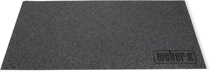 Weber Bodenschutzmatte XL für Neue Summit und Plancha 76 cm - schützt Terrasse vor Fett und Funken,