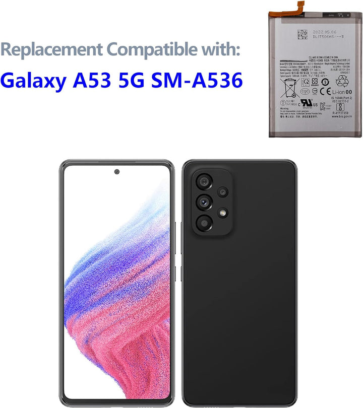Swark EB-BA336ABY Akku Kompatibel mit Samsung Galaxy A53 5G SM-A536 with Tools