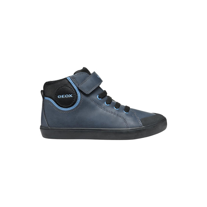 Geox Jungen J Gisli Boy C Sneaker 38 EU Blau, 38 EU Blau