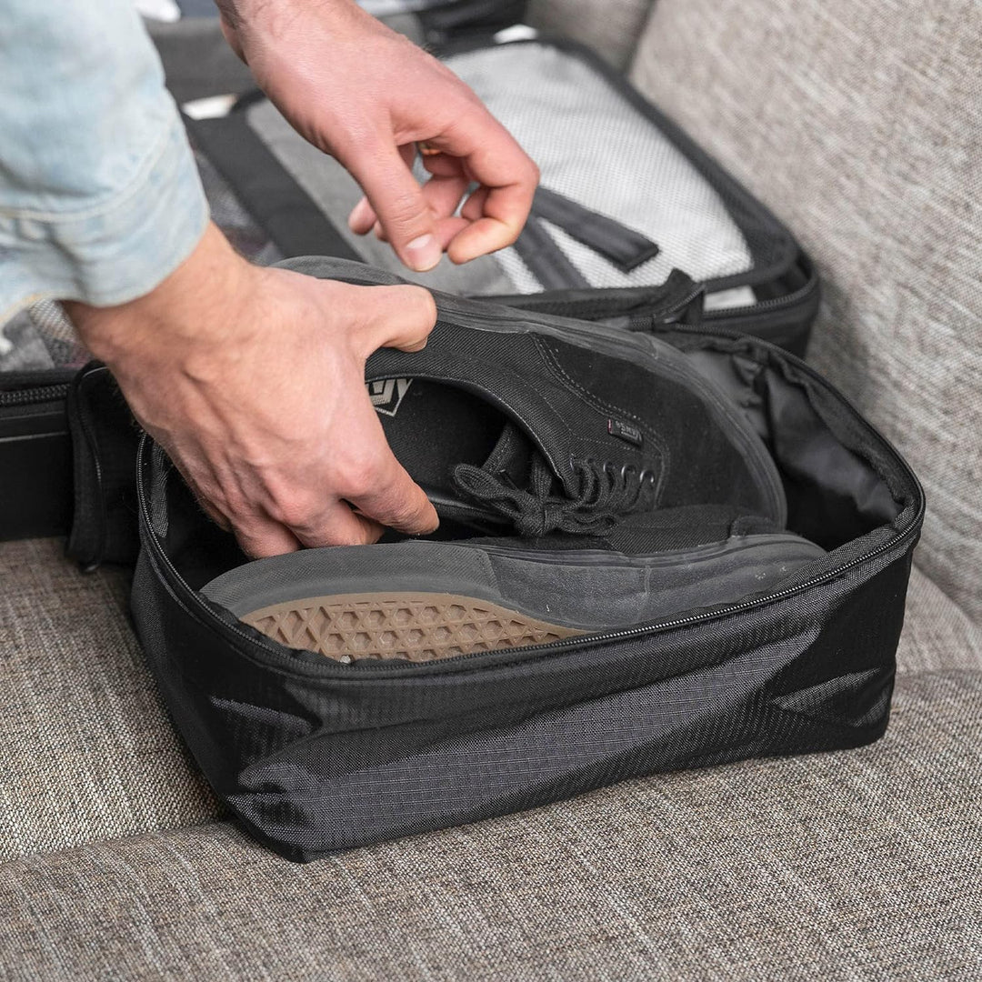 Gomatic Shoe Cube | Schuhbeutel für Racksäcke & Koffer | Reise-Beutel für Schuhe | Schuhtasche | Sch