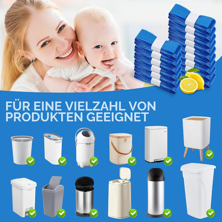 26er-Pack Windeleimer Nachfüllkassetten, hergestellt aus siebenlagigem Material für aussergewöhnlich
