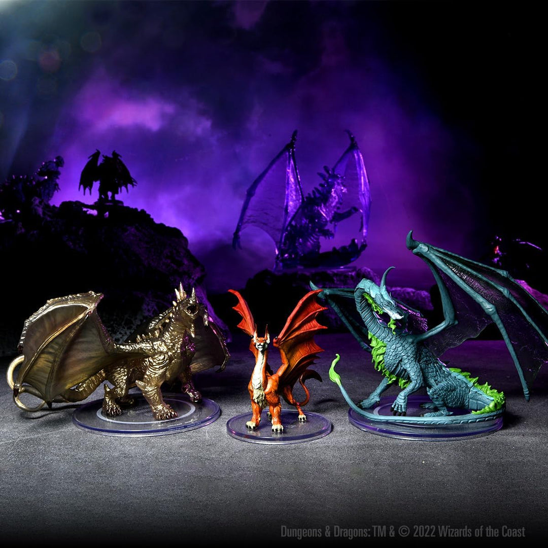 WizKids D&D Icons of The Realms Miniatures: Set 22-8 Count Booster Brick. Assorted Pre-Painted Minia