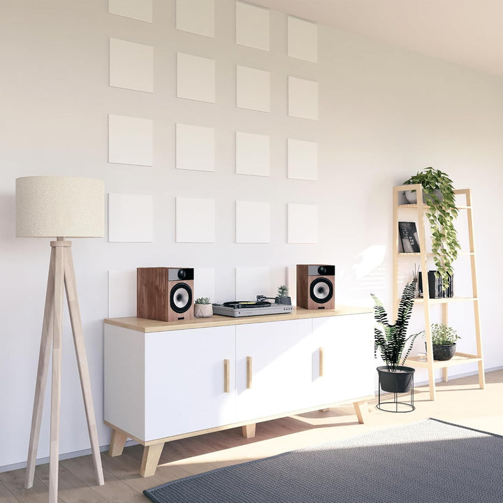 vilz 12 Stück Schallabsorber Panel Akustik aus recyceltem Filz - Akustikplatten Schalldämmung 250x25