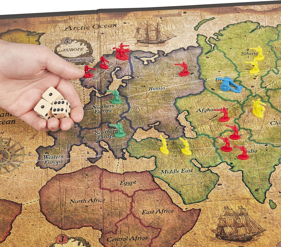 Risiko 60 Jahre Jubiläums-Ausgabe, Familienspiel ab 10 Jahren Risiko 60 Jahre Jubiläums-Ausgabe