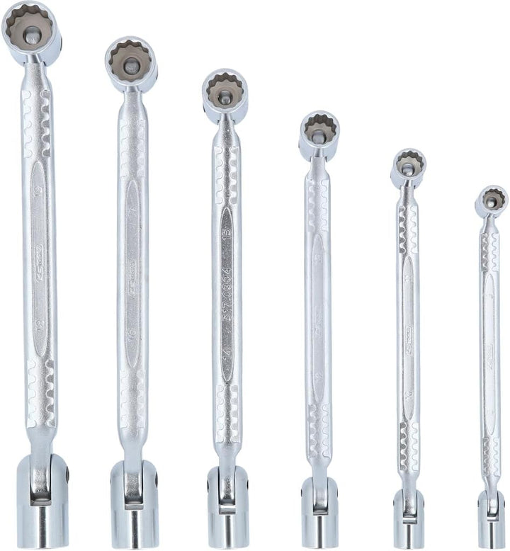 KS Tools 517.0310 CLASSIC Doppel-Gelenkschlüssel-Satz, 6-tlg.