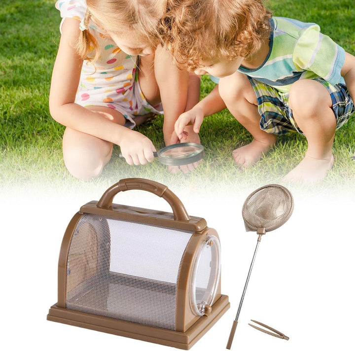 Kinder Wurmfänger Schmetterlingsfang-Set Kaffeebraun B, Kaffeebraun B