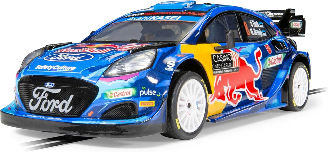 Scalextric C4501 Ford Puma Rally1 - Monte Carlo 2023 - Tanak/Jarveoja Mehrfarbig, Mehrfarbig
