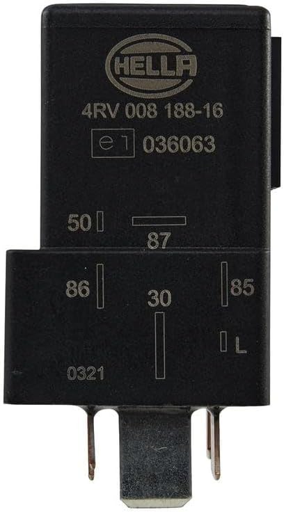 HELLA 4RV 008 188-161 Steuergerät, Glühzeit - 12V - 6-polig - Vorglühzeit: 8sec. - ohne externe Temp
