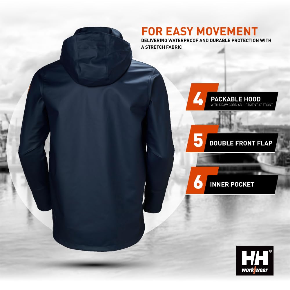 Helly Hansen Arbeitskleidung Unisex XXL - Chest 49" (124cm) Navy, XXL - Chest 49" (124cm) Navy