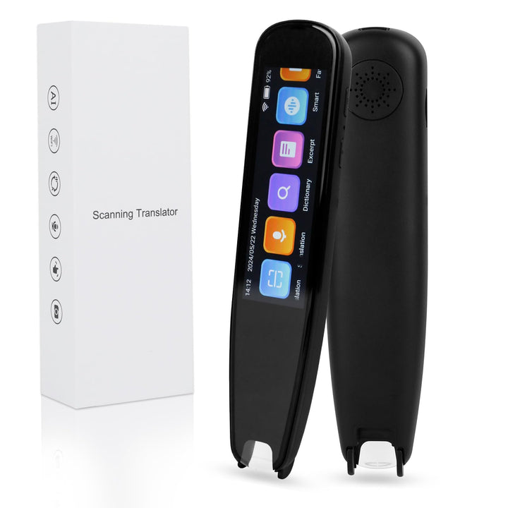 Scan Übersetzer Stift, Online 142 Sprachen Scan Reader Pen Lesestift mit 3,7 Zoll Touchscreen, Echtz