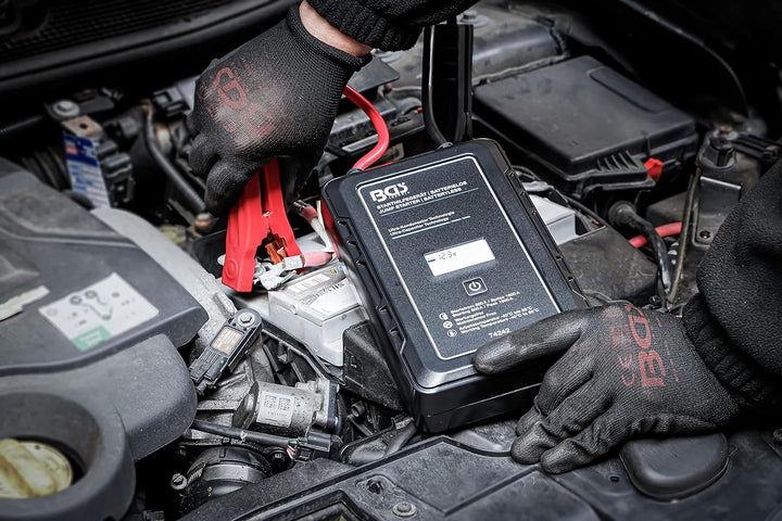 BGS 74242 | Starthilfegerät | Batterielos | mit Ultra-Kondensator Technologie | 12 V / 800 A / 1600