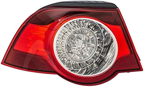 HELLA 2VA 009 246-131 Heckleuchte - LED - glasklar/rot - äusserer Teil - links - für u.a. VW Eos (1F