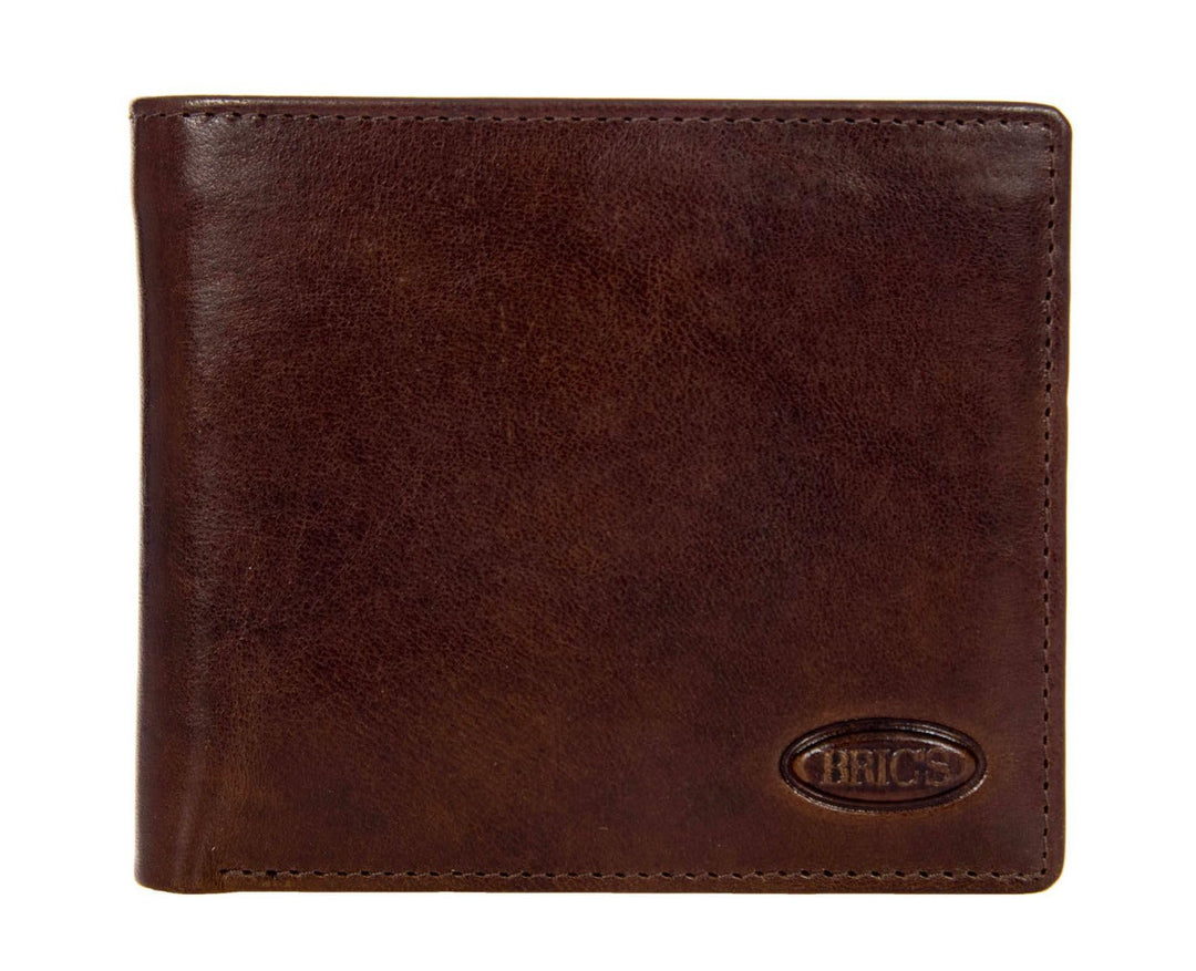 Brics Monte Rosa - Geldbörse 4cc 11 cm RFID braun