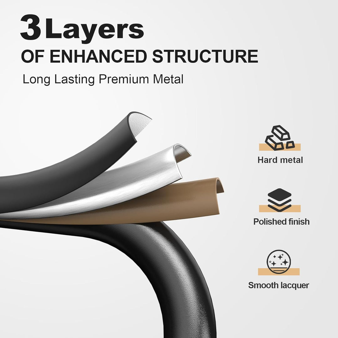 HBTower trittleiter 3 Stufen klappbar,Leiter 3 Stufen, klappbarer Tritthocker mit gepolstertem Griff