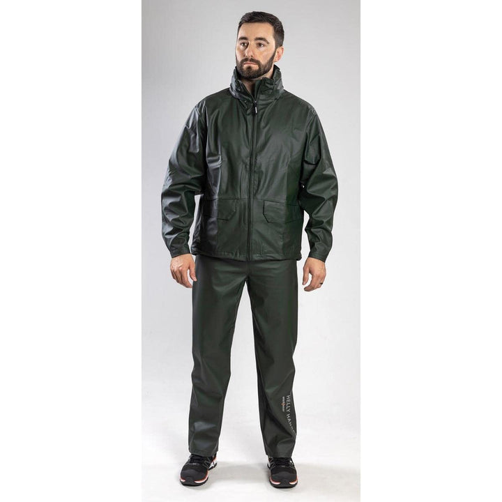 Helly Hansen Workwear Regenjacke wasserdicht Voss Jacket, grün, 70208, S Grün S, Grün S