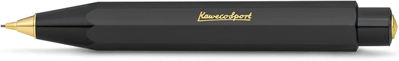 Kaweco Classic Sport Black Druckbleistift 0.7mm HB I Minenbleistift aus hochwertigem Kunststoff in o