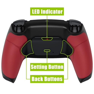 eXtremeRate Programmierbares Rise Remap Kit für ps5 Controller BDM-030/040, Remap Platine & Rückseit