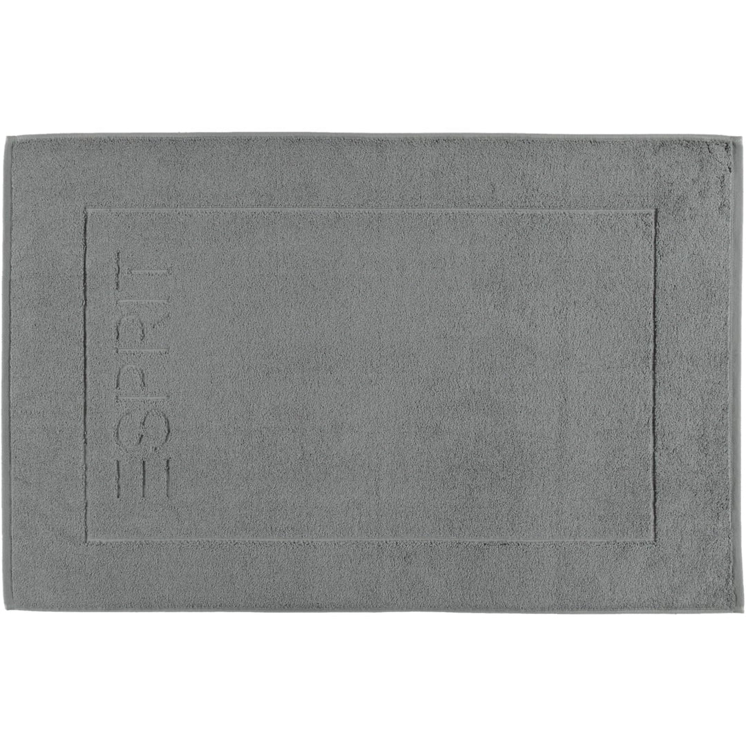 ESPRIT Frottee-Badematte aus 100% Baumwolle Anthracite 60/90, Anthracite 60/90