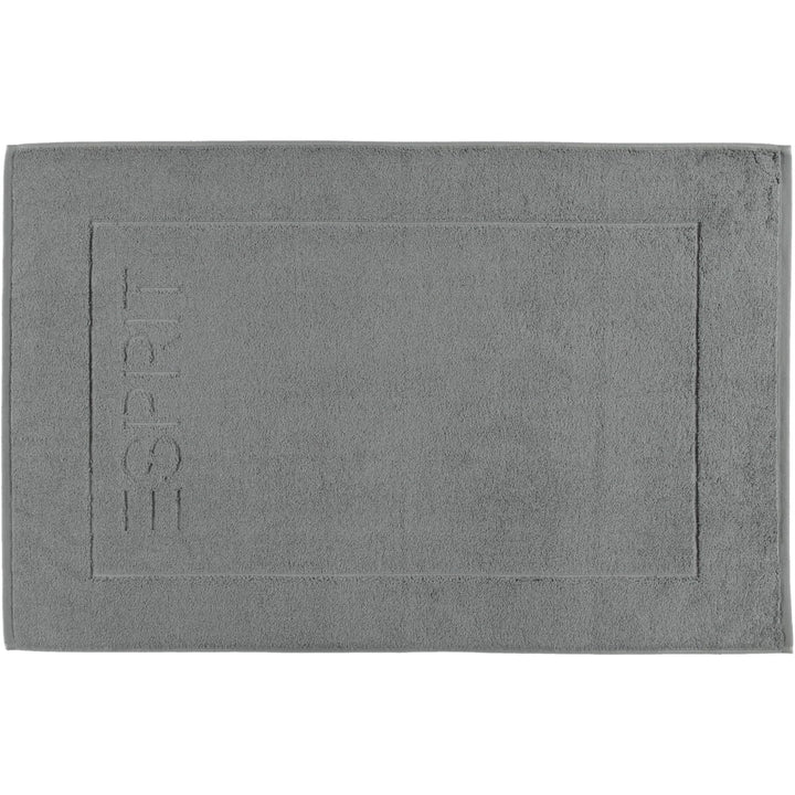 ESPRIT Frottee-Badematte aus 100% Baumwolle Anthracite 60/90, Anthracite 60/90