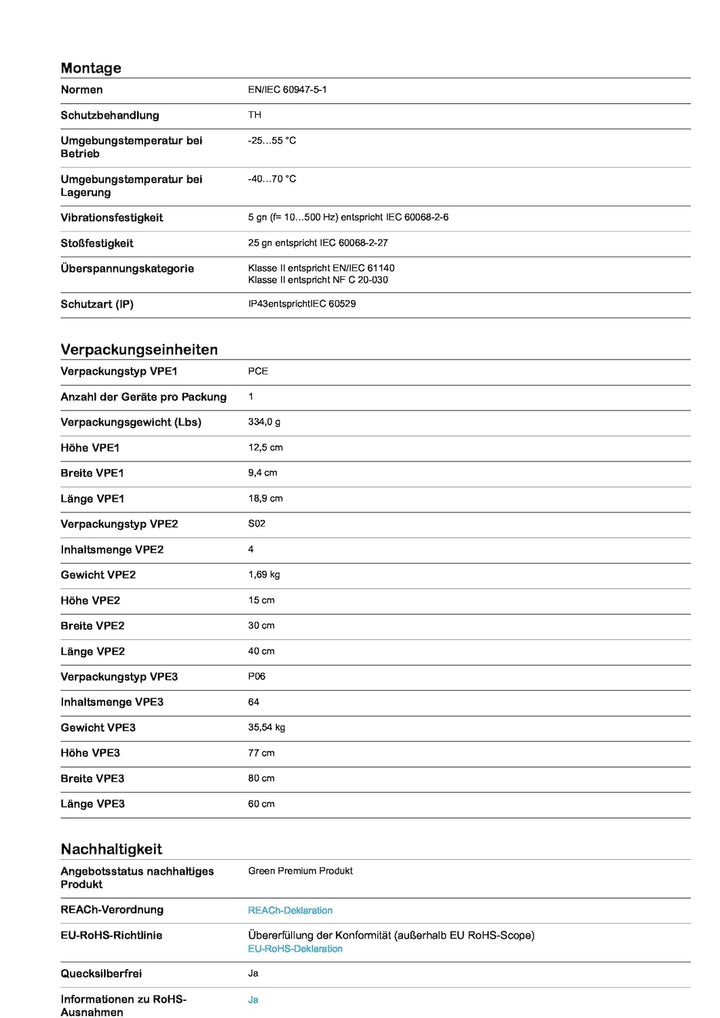 Schneider Electric XPEA110 Fussschalter, einfach, Kunststoff, schwarz, 1-stufig, 1Ö+1S, IP43, mechan