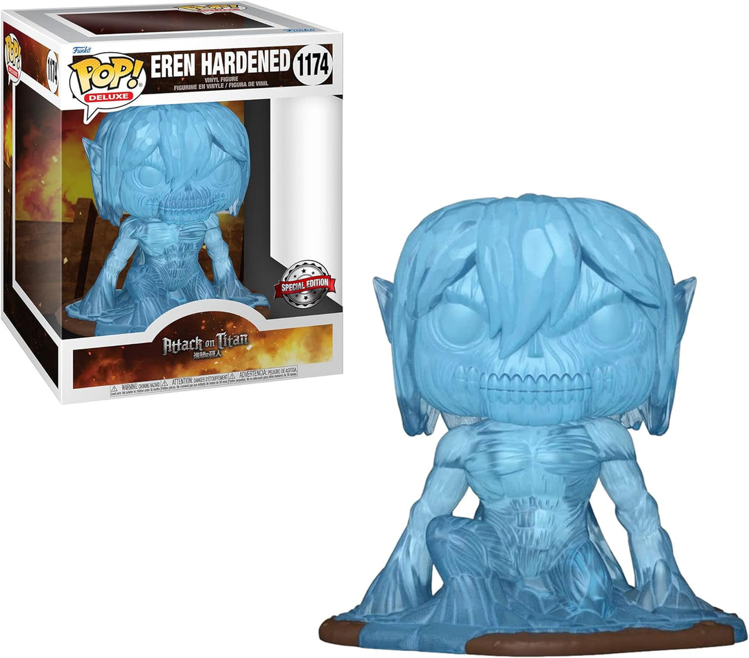 POP Funko Deluxe: Attack on Titan S3 - Eren Hardened (Special Edition) #1174 Vinyl Figure